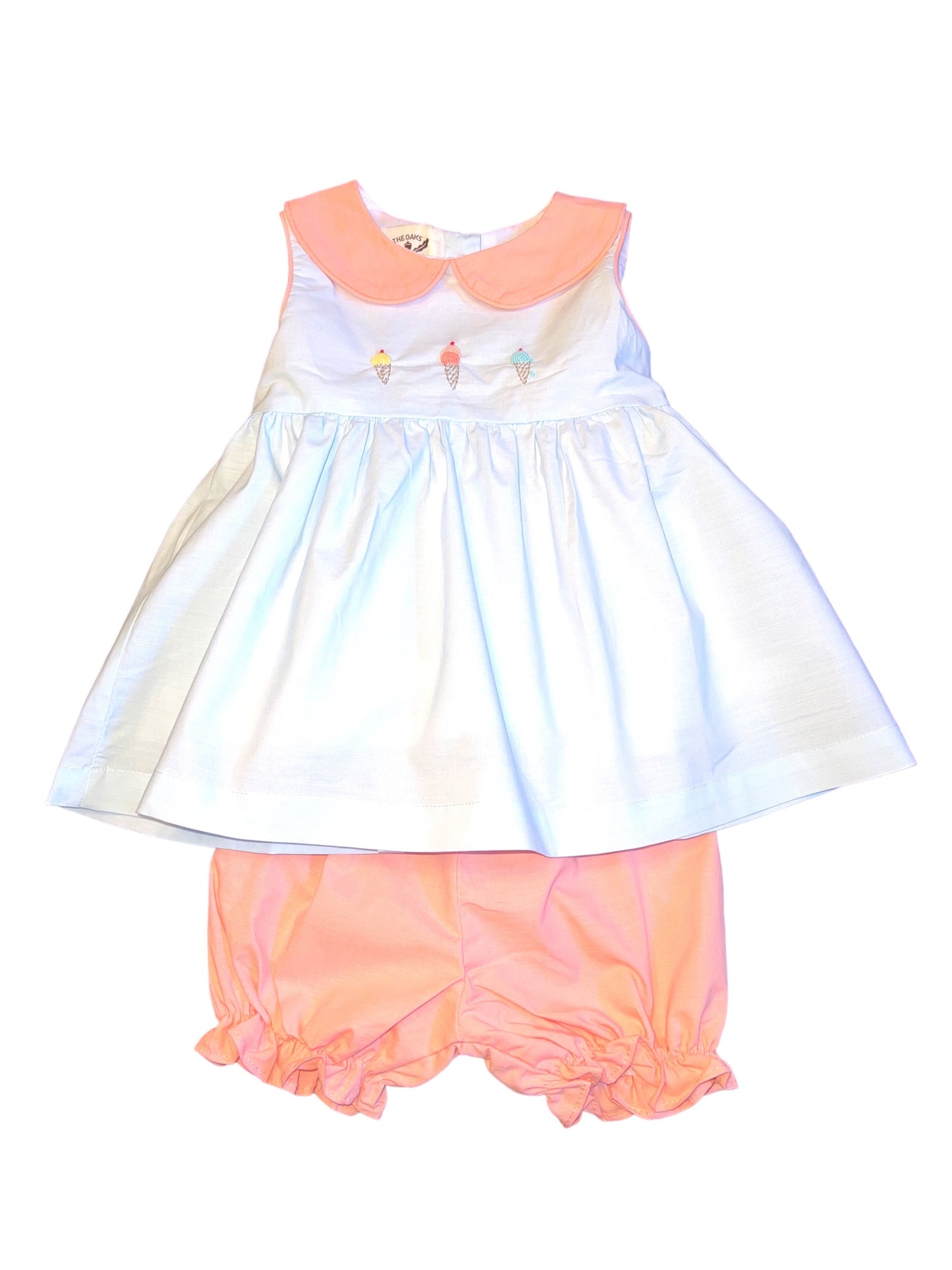 The Oaks Jenny Aqua Ice Cream Bloomers Set