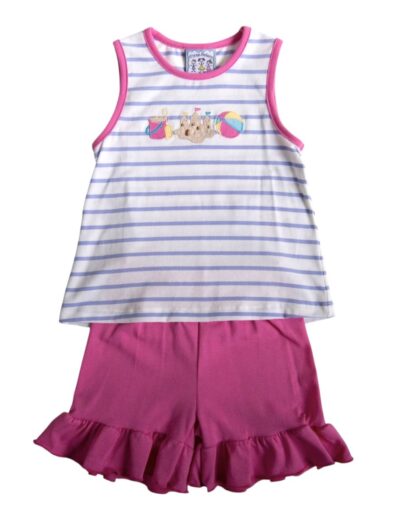 Three Sisters Beach Fun Girls Short Set