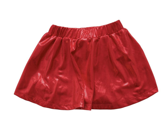 Emma Jean Blakely Skort-Red Sparkle