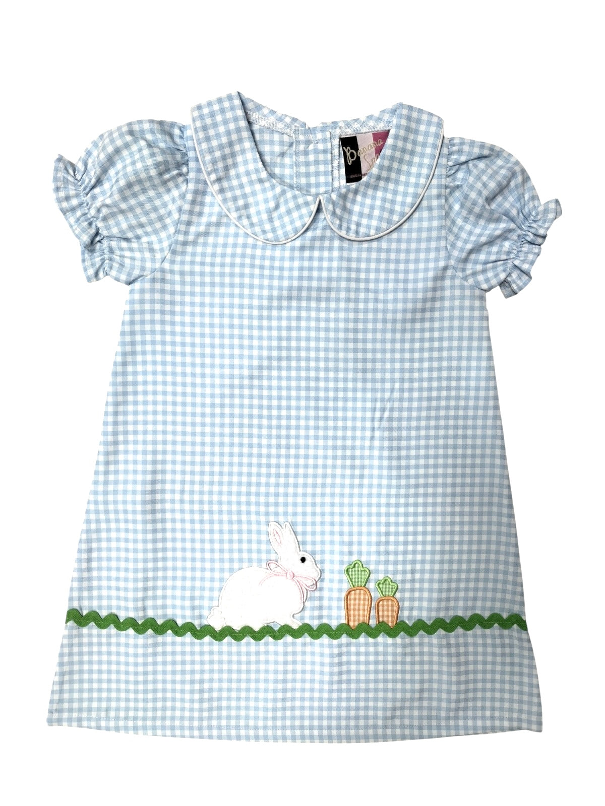 Banana Split Bunny Hop Applique Dress