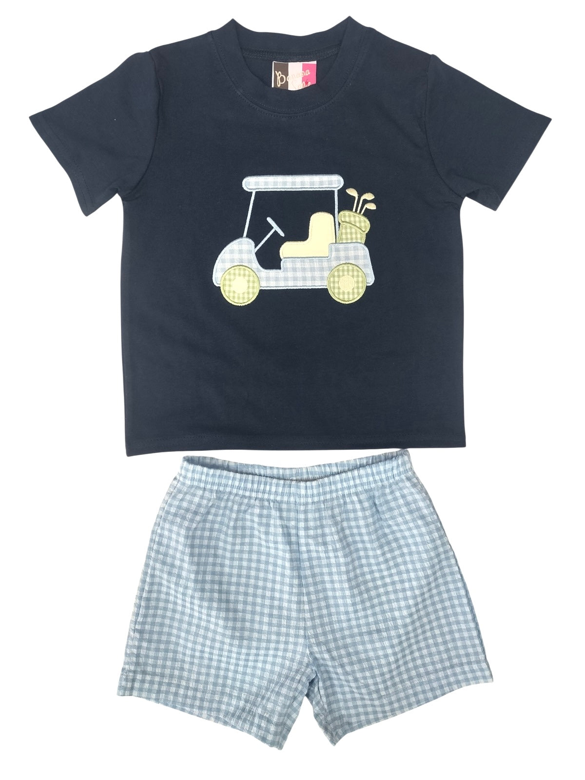 Banana Split Fairway Fun Boys Short Set