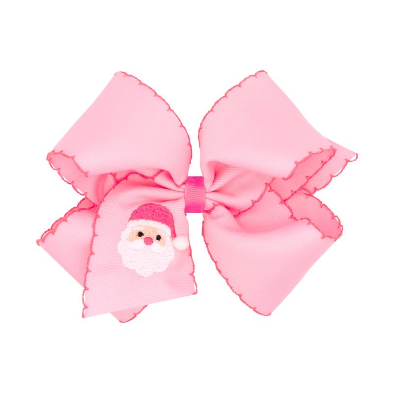Wee Ones King Moonstitch Emb Christmas Bows