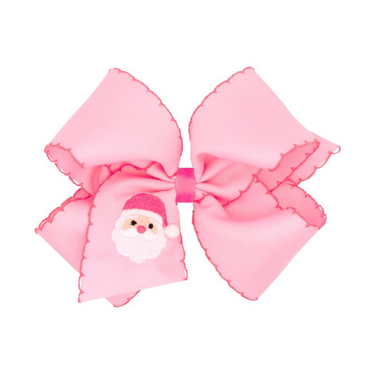 Wee Ones King Moonstitch Emb Christmas Bows