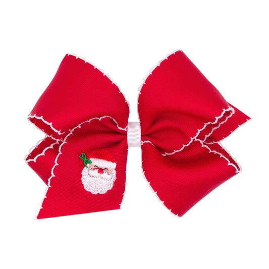 Wee Ones King Moonstitch Emb Santa