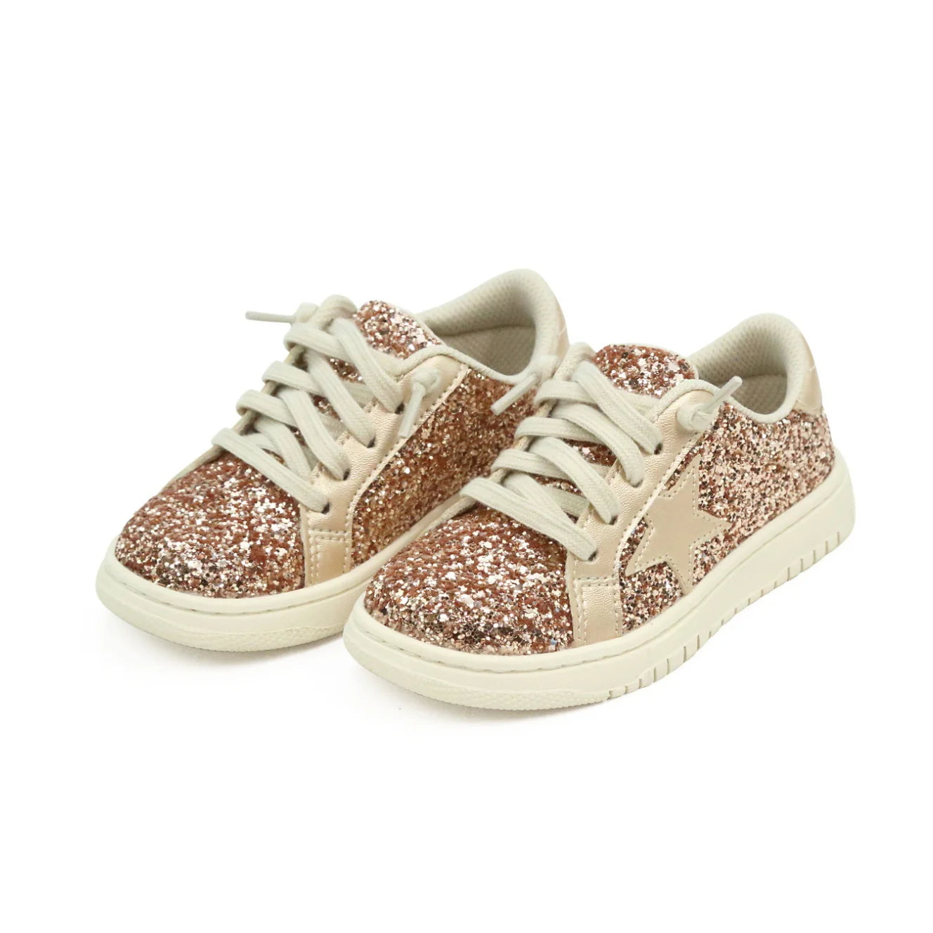 L'Amour Kinley Glitter Star Sneaker