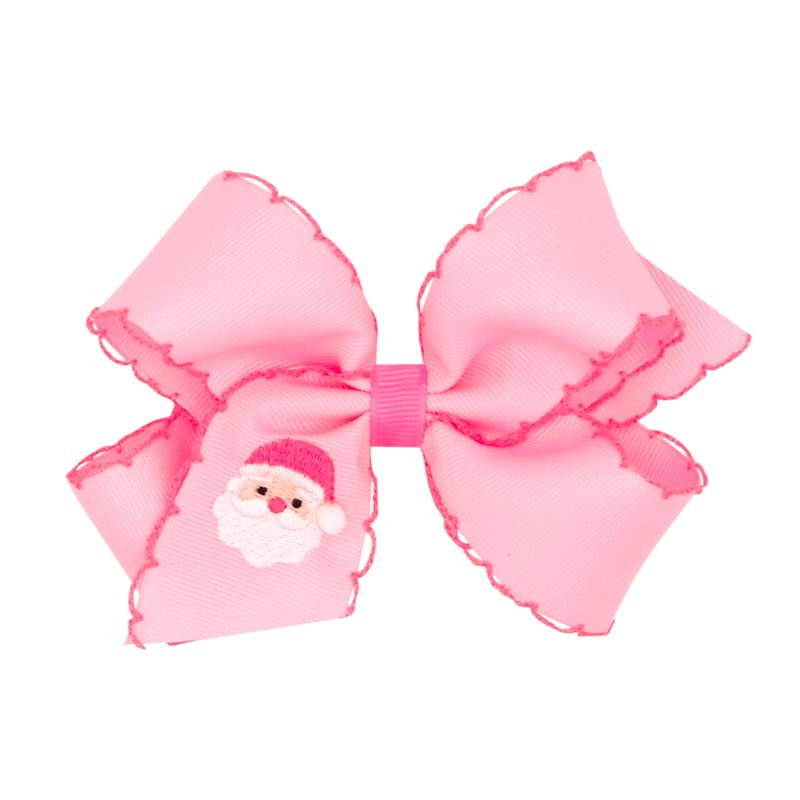 Wee Ones Medium Moonstitch Emb Christmas Bows