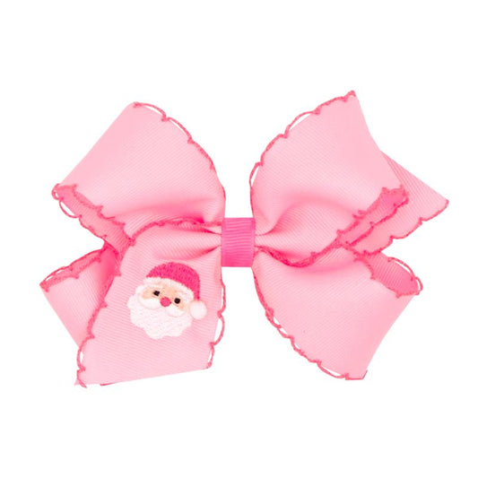 Wee Ones Medium Moonstitch Emb Christmas Bows