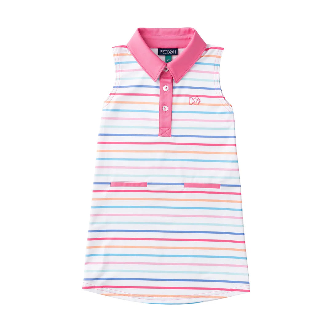 Prodoh Girls' Pro Performance Polo Dress