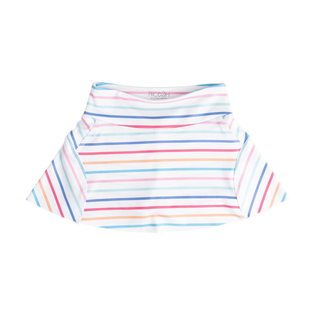 Prodoh Girls Tennis Twirl Skort w/ Built-in Compression Shorts