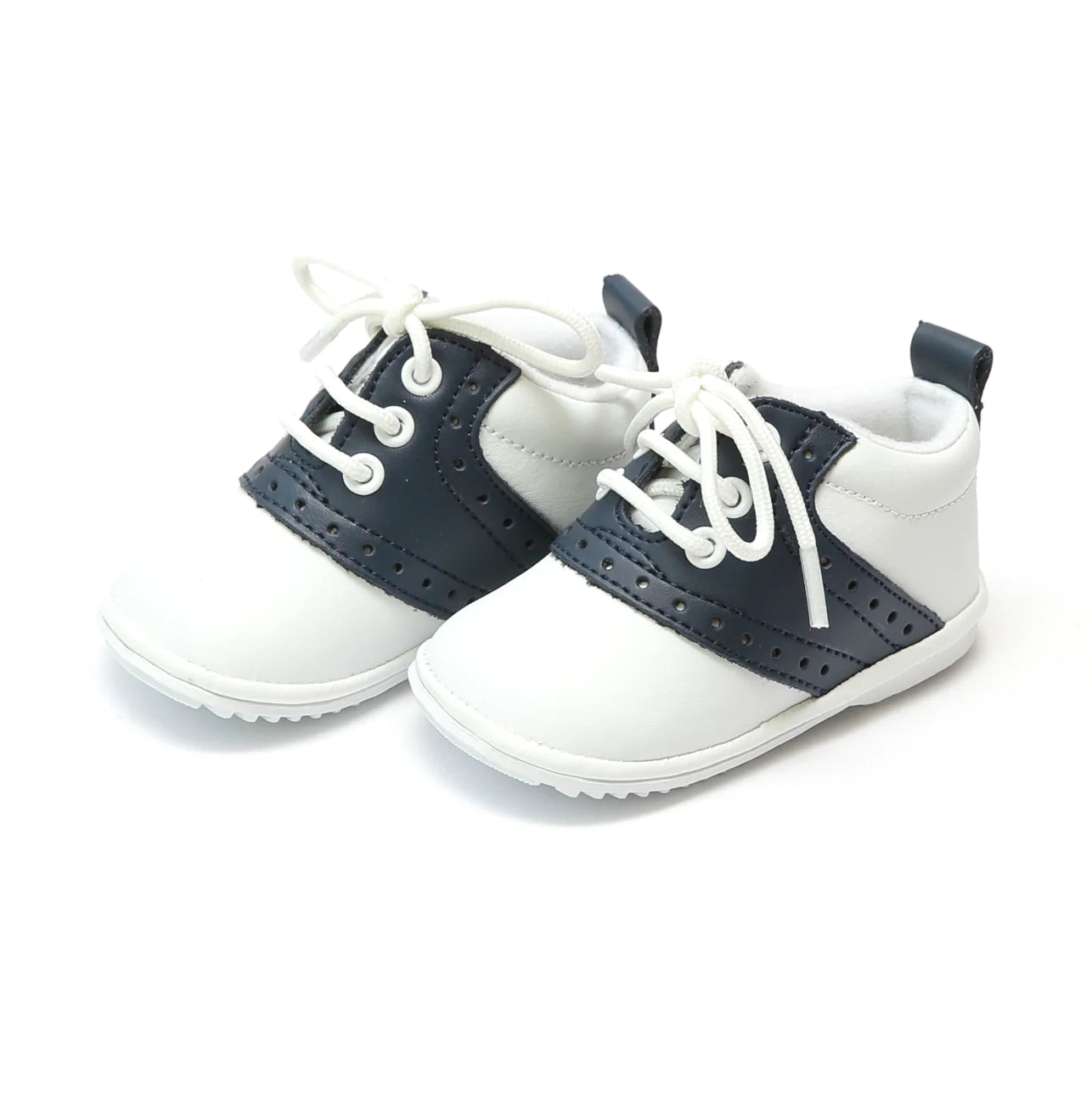 L'Amour Austin Leather Saddle Oxford Shoe (Baby)